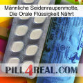 Männliche Seidenraupenmotte, Die Orale Flüssigkeit Nährt 34